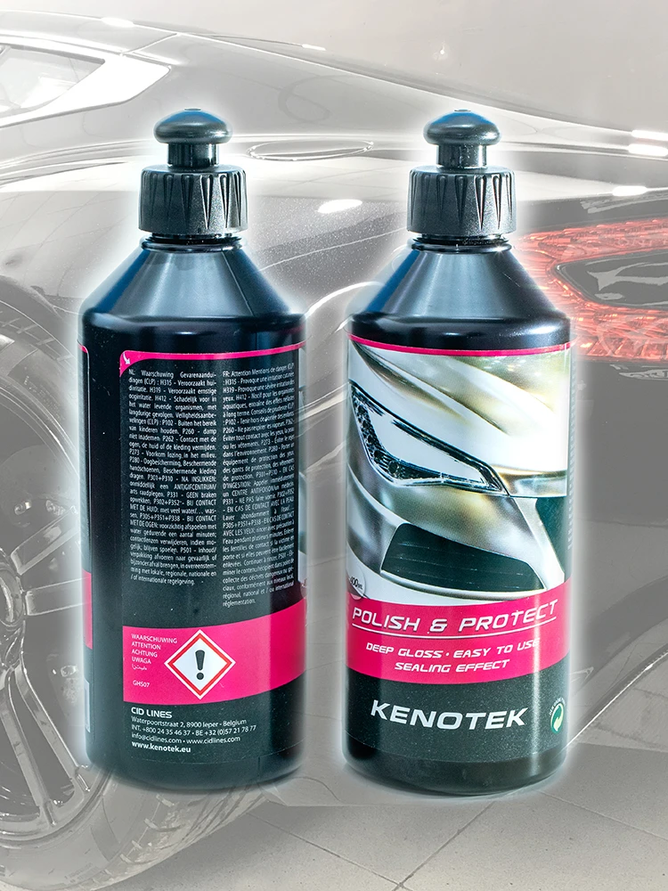 Защитная полировальная паста Kenotek Polish & Protect полирующая 400 мл - 3