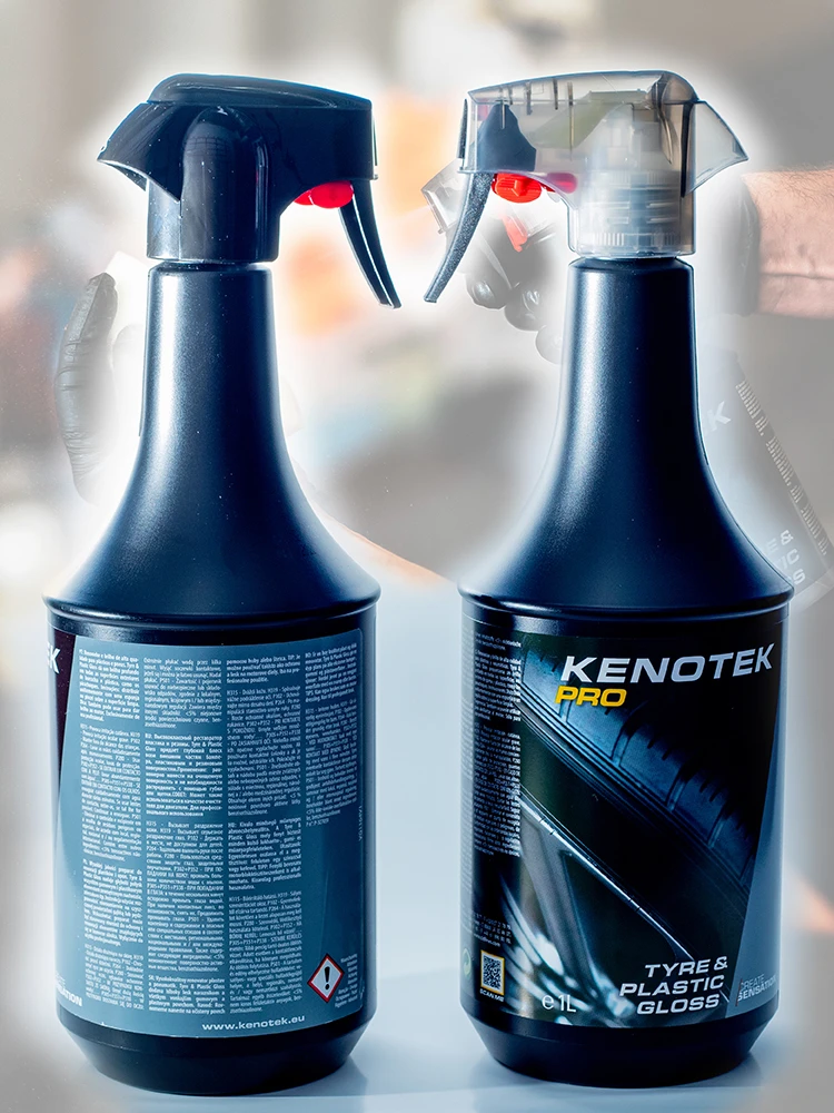Чернение резины и пластика Kenotek Tyre and Plastic Gloss 1 л - 3