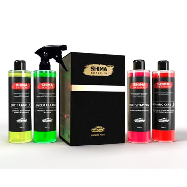Набор для деликатной мойки автомобиля Shima Detailer Delicate Carwash Set - 1