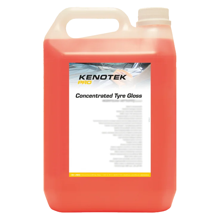 Чернение резины Kenotek Concentrated Tyre Gloss реставрация 5 л - 1