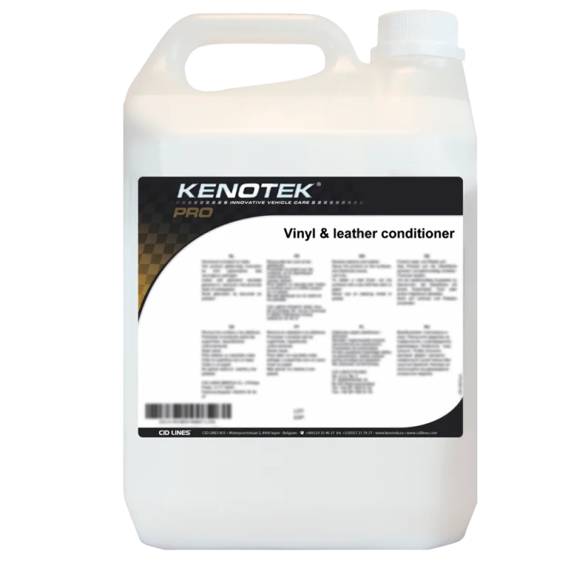 Кондиционер для кожи и пластика Kenotek Vinyl / Leather Conditioner 5 л - 1