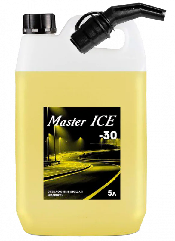 Жидкость стеклоомывающая незамерзайка Clean Way Master Ice -30 5 л - 1