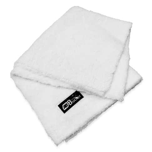 Микрофибра без обметки краев белая Adolf Bucher 12.0999W 550 г/кв см 40х40см - 1