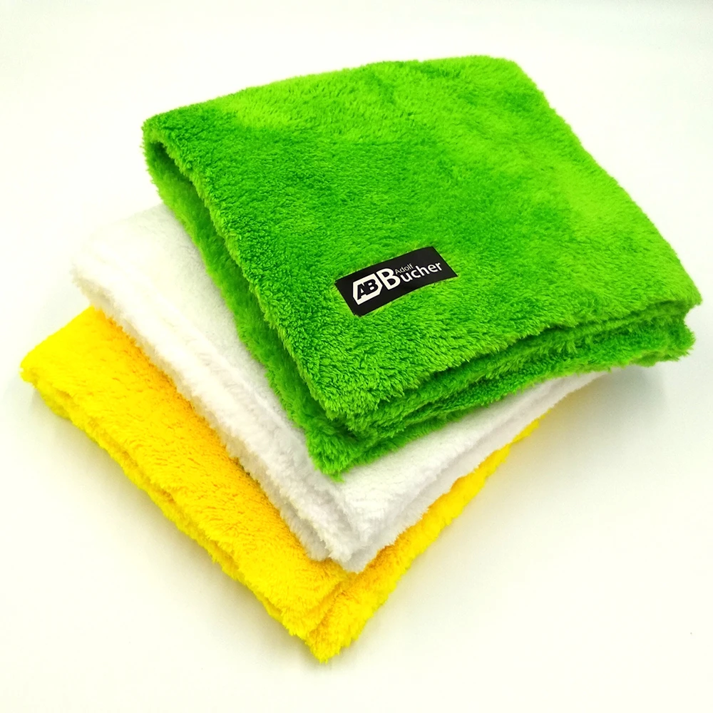 Микрофибра без обметки краев белая Adolf Bucher 12.0999W 550 г/кв см 40х40см - 5