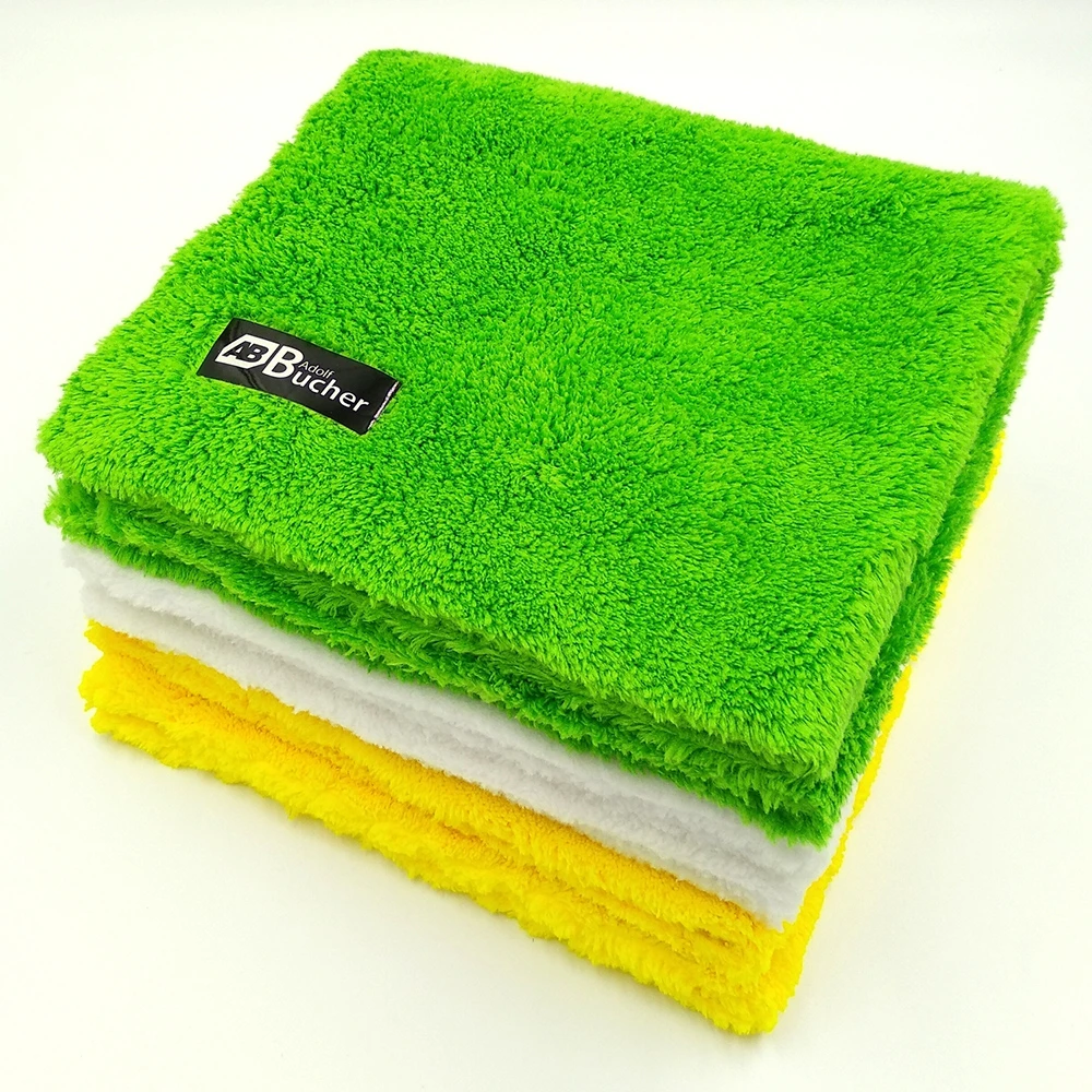 Микрофибра без обметки краев белая Adolf Bucher 12.0999W 550 г/кв см 40х40см - 7