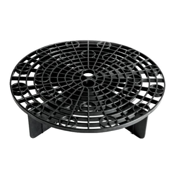 Ведро для мойки автомобиля с пескоотделителем и крышкой Autech Au-1052 белое - 2