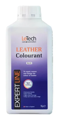 Краска для кожи LeTech Expert Line Leather Colourant Blue 3LC1000EL03 1 л - 1