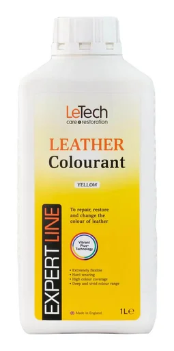 Краска для кожи LeTech Expert Line Leather Colourant Yellow 3LC1000EL06 1 л - 1