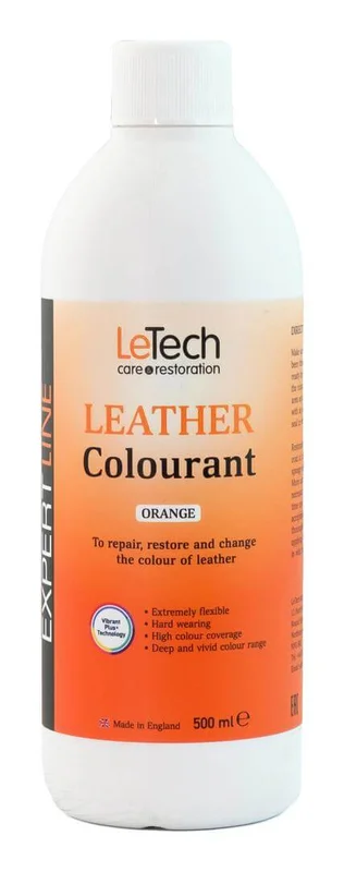 Краска для кожи LeTech Expert Line Leather Colourant Orange 3LC500EL11 500 мл - 1