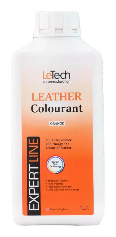 Краска для кожи LeTech Expert Line Leather Colourant Orange 3LC1000EL11 1 л - 1