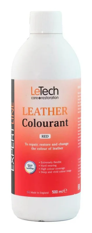 Краска для кожи LeTech Expert Line Leather Colourant Red 3LC500EL12 500 мл - 1