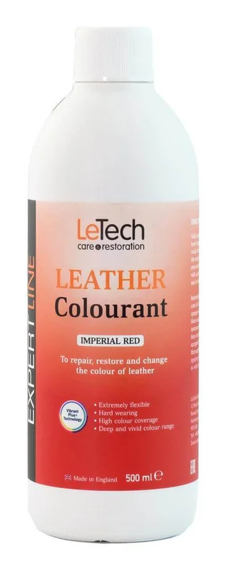 Краска для кожи LeTech Expert Line Leather Colourant Imperial Red 3LC500EL13 500 мл - 1