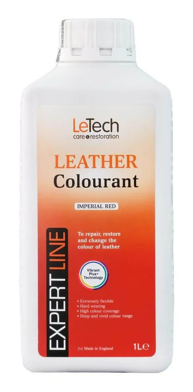 Краска для кожи LeTech Expert Line Leather Colourant Imperial Red 3LC1000EL13 1 л - 1