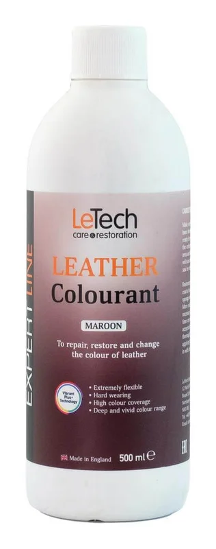 Краска для кожи LeTech Expert Line Leather Colourant Maroon 3LC500EL16 500 мл - 1