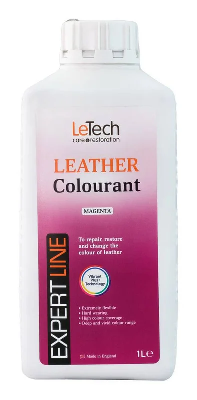 Краска для кожи LeTech Expert Line Leather Colourant Magenta 3LC1000EL18 1 л - 1