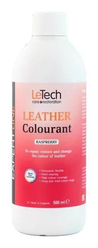 Краска для кожи LeTech Expert Line Leather Colourant Raspberry 3LC500EL19 500 мл - 1