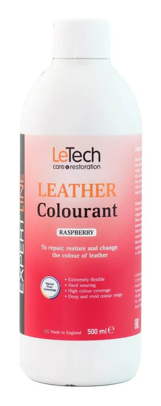 Краска для кожи LeTech Expert Line Leather Colourant Raspberry 3LC500EL19 500 мл - 1