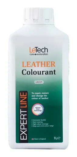 Краска для кожи LeTech Expert Line Leather Colourant Green 3LC1000EL21 1 л - 1