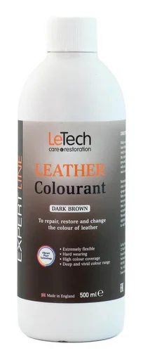 Краска для кожи LeTech Expert Line Leather Colourant Dark Brown 3LC500EL22 500 мл - 1