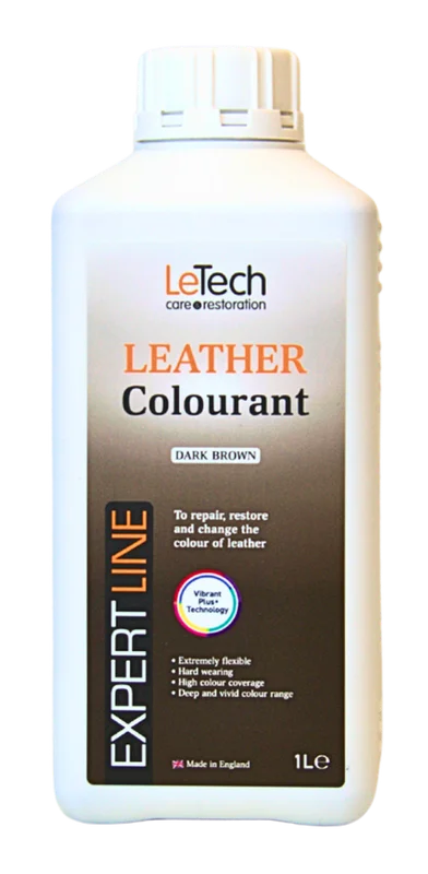 Краска для кожи LeTech Expert Line Leather Colourant Dark Brown 3LC1000EL22 1 л - 1