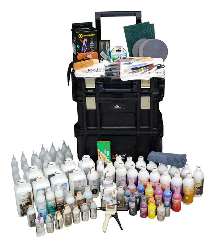 Максимальный набор материалов для реставрации кожи LeTech Ultimate Expert Line Kit 6UK01EL - 1