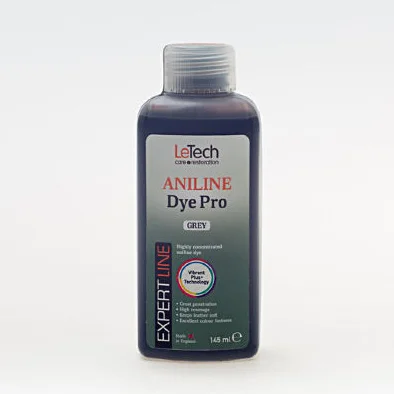 Анилиновый краситель для кожи LeTech Expert Line Aniline Dye Pro Grey 3ADP145EL02 145 мл - 1