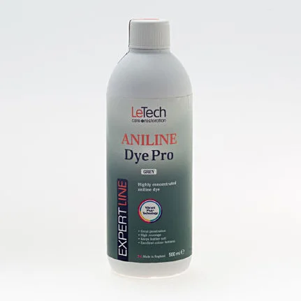 Анилиновый краситель для кожи LeTech Expert Line Aniline Dye Pro Grey 3ADP500EL02 500 мл - 1
