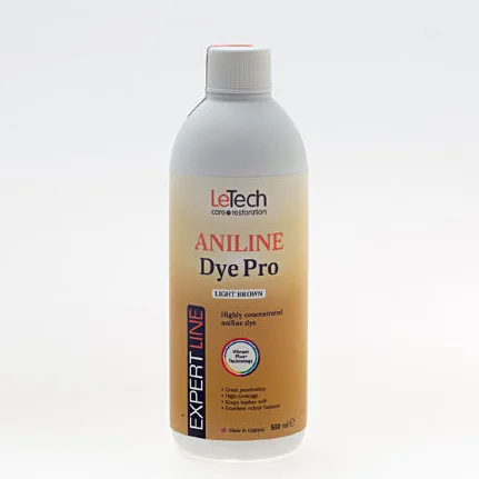 Анилиновый краситель для кожи LeTech Expert Line Aniline Dye Pro Light Brown 3ADP500EL04 500 мл - 1