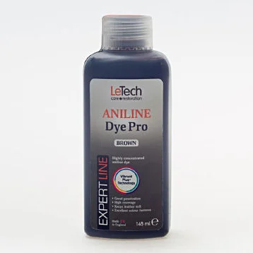 Анилиновый краситель для кожи LeTech Expert Line Aniline Dye Pro Black Brown 3ADP500EL05 500 мл - 1
