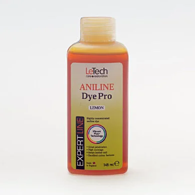 Анилиновый краситель для кожи LeTech Expert Line Aniline Dye Pro Lemon 3ADP145EL12 145 мл - 1