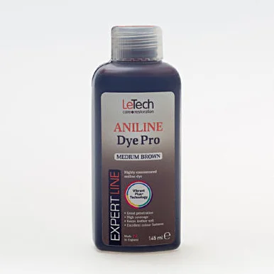 Анилиновый краситель для кожи LeTech Expert Line Aniline Dye Pro Medium Brown 3ADP500EL13 500 мл - 1