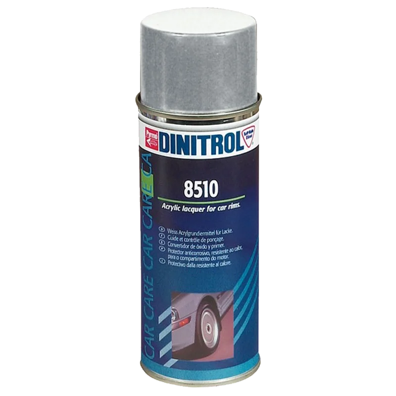Акриловый лак серебристый Dinitrol 8510 0,4 л - 1