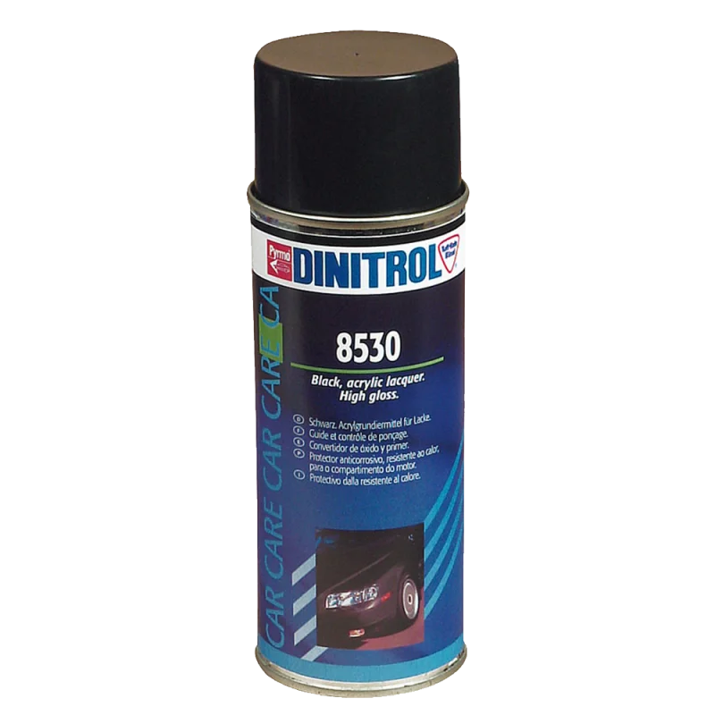 Акриловая краска черная Dinitrol 8530 0,4 л - 1