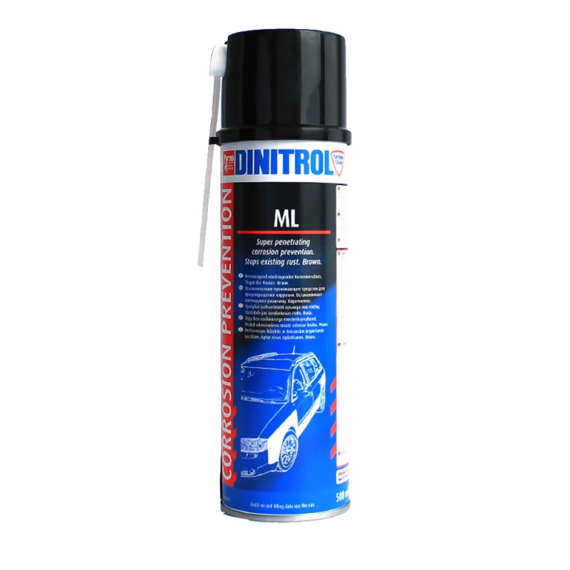 Антикор для скрытых полостей Dinitrol ML коричневый 0,5 л - 1