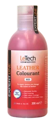 Краска для кожи LeTech Expert Line Leather Colourant Red 3LC200EL12 200 мл
