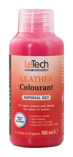 Краска для кожи LeTech Expert Line Leather Colourant Imperial Red 3LC100EL13 100 мл - 1