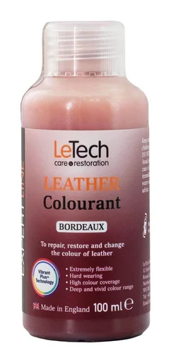 Краска для кожи LeTech Expert Line Leather Colourant Bordeaux 3LC100EL14 100 мл - 1