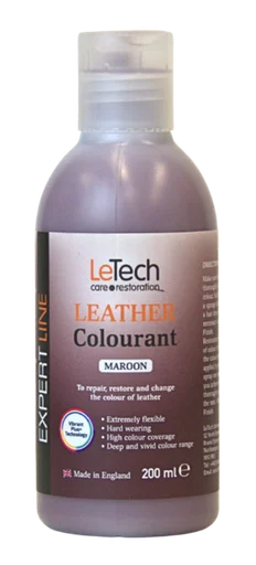 Краска для кожи LeTech Expert Line Leather Colourant Maroon 3LC200EL16 200 мл - 1