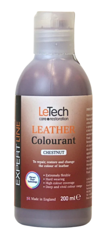 Краска для кожи LeTech Expert Line Leather Colourant Chestnut 3LC200EL17 200 мл - 1