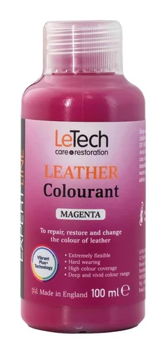 Краска для кожи LeTech Expert Line Leather Colourant Magenta 3LC100EL18 100 мл - 1