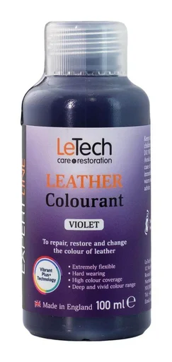Краска для кожи LeTech Expert Line Leather Colourant Violet 3LC100EL20 100 мл - 1