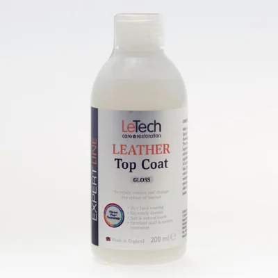 Защитный лак для кожи глянцевый LeTech Expert Line Leather Finish Gloss 4LFG200EL 200 мл - 1
