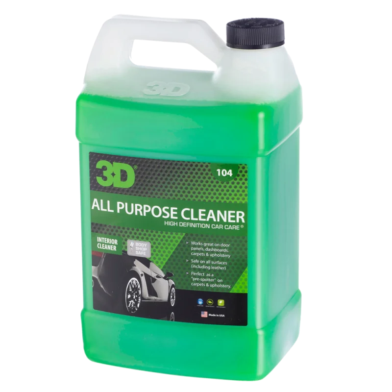 3D Car Care Универсальный очиститель салона All Purpose Cleaner 104, 3.78 л - 1
