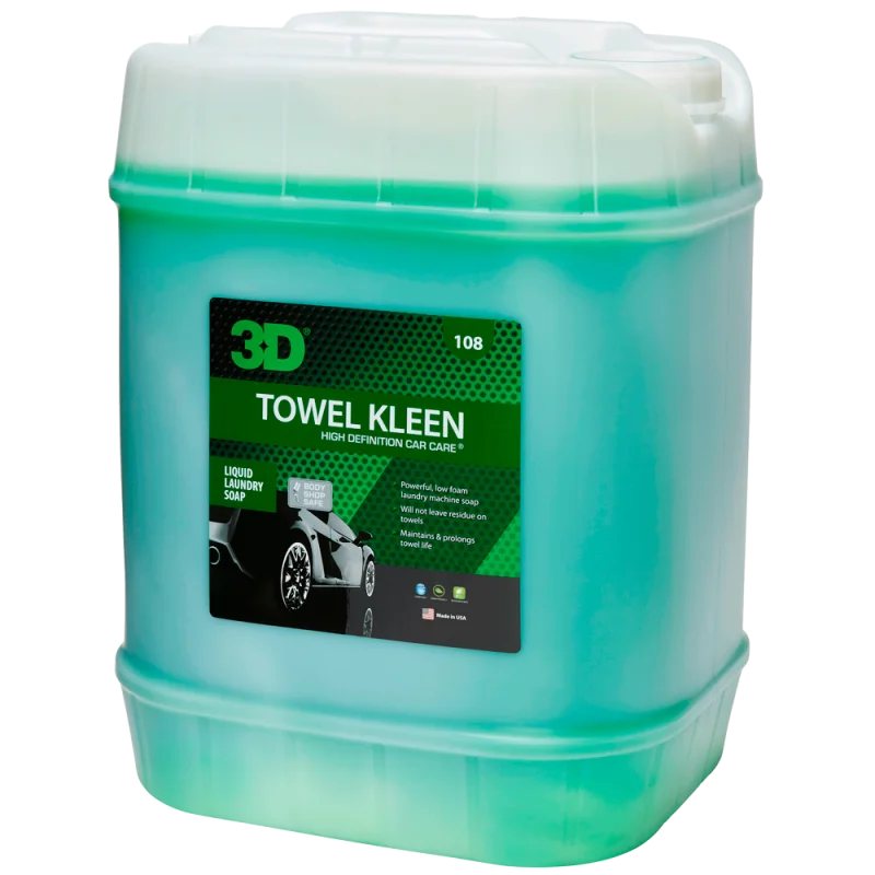 3D Car Care Средство для стирки полотенец Towel Kleen, 18.93 л - 1