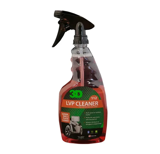 Очиститель кожи винила и пластика 3D LVP Cleaner 112OZ24 0,71 л - 1