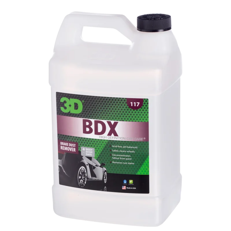 3D Car Care BDX - Бескислотное средство для удаления металлических вкраплений, 3.78 л - 1