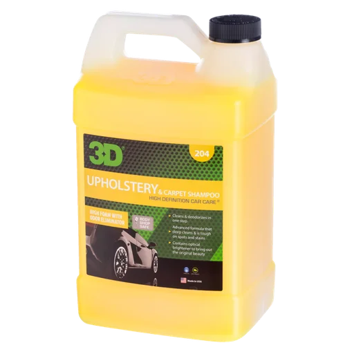Очиститель ткани 3D Upholstery & Carpet Shampoo 204G01 3,78 л - 1