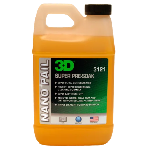 Автошампунь 3D Super Pre Soak 3121OZ64 обезжириватель 1,89 л - 1