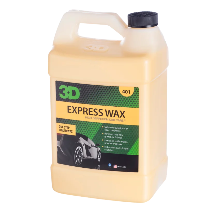 3D Car Care Express Wax - Экспресс воск, спрей, 3.78 л - 1