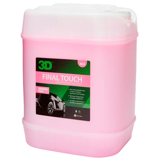 Быстрый защитный состав 3D Final Touch - HYPER 403G05HC концентрат 18,93 л - 1